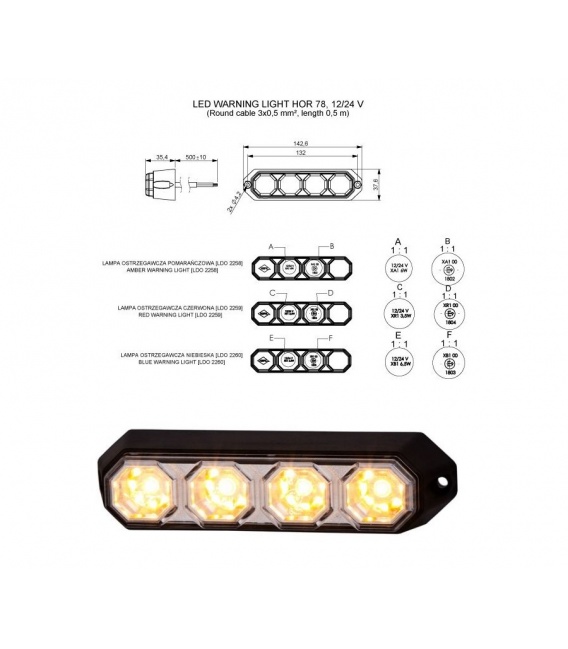 LED ESTROBOSCOPICA