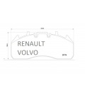 PASTILLAS VOLVO RENAULT