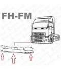 PERFIL BAJO PARAGOLPES VOLVO FH-FM