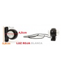 MINI PILOTO LEDS POSICION BLANCO-ROJO