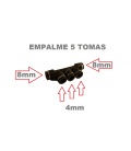 EMPALME DE AIRE 8MM X 4MM