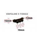 EMPALME DE AIRE 12MM X 10MM