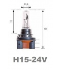 LAMPARA H15 AMOLUX 24V