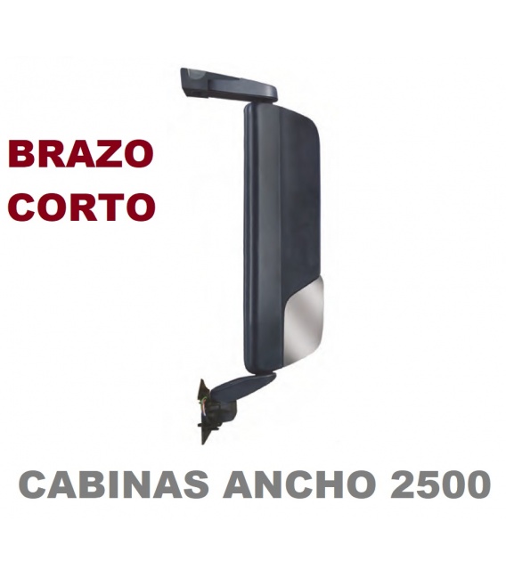 RETROVISOR ACTROS MP4 CABINAS ANCHO 2500