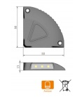 LUZ PUERTA ELEVADORA 12V-24V