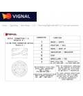 PILOTO TRASERO CON CONECTOR VIGNAL