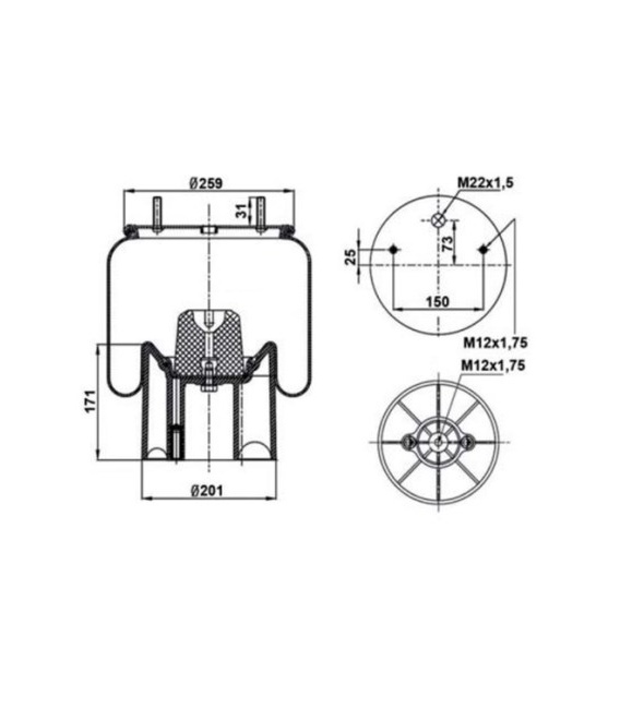 FUELLE FIRESTONE REMOLQUES VALX-SCHMITZ -WEWELER