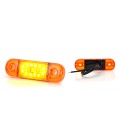 PILOTO POSICION LATERAL NARANJA 12 LEDS 12/24V