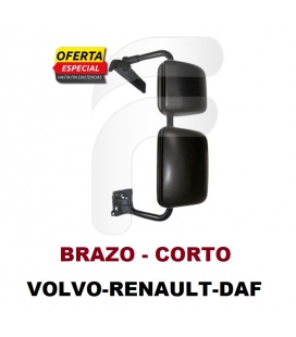 RETROVISOR VOLVO RENAULT DAF-BRAZO CORTO