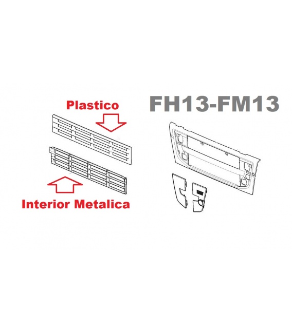 REJILLA PLASTICO CALANDRA VOLVO FH13-FM13