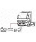 PARAGOLPES MERCEDES ACTROS MP3