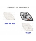 PANTALLA SUSTITUCION FARO DAF XF 106