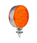 2 PILOTOS LEDS LATERAL NARANJA-ROJO HOMOLOGADO E -R10