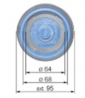 TAPON DEPOSITO UREA 60MM SCANIA R (CON LLAVES)