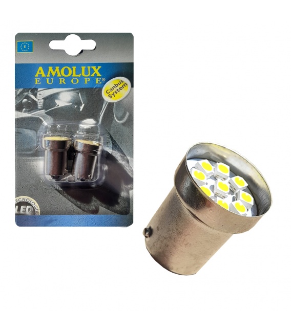 2 LAMPARAS 24V 9LEDS BLANCA-CANBUS