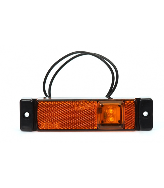 PILOTO LATERAL LED AMBAR 12/24V