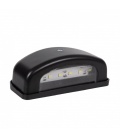 PILOTO LUZ MATRICULA 6 LEDS-COLOR NEGRO