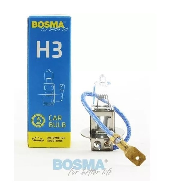 LAMPARA HALOGENA H3 24V/100W - BOSMA