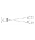 CABLE LUCES 15 TOMAS 13 POLOS 7x7-24V