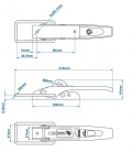 CERRADURA LATERAL REMOLQUE-UNITRAILER