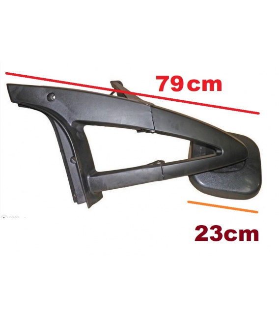 RETROVISOR LEO FRONTAL ACTROS-ATEGO-AXOR