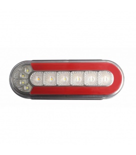 PILOTO TRASERO LEDS-4 FUNCIONES 24V-12V