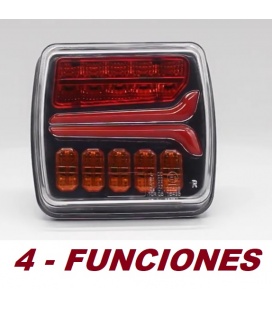 PILOTO TRASERO 4 FUNCIONES-LEDS-12/24V-34 LEDS