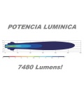 2 FOCOS SUPERPOTENTES 7480 Lumens !!! - 2 FUNCIONES