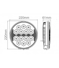 2 FOCOS SUPERPOTENTES 7480 Lumens !!! - 2 FUNCIONES