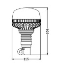 ROTATIVO 36 LEDS 12/24V-HOMOLOGADO