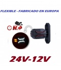 PILOTO ANCHURA CORTOS LEDS-3 LUCES-24V