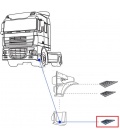 HUELLA INFERIOR DAF 95XF XF105 XF95 0962643 0961229