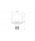 ROTATIVO LED-2 VELOCIDADES FLASH-10/30V