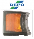 INTERMITENTE SCANIA NEGRO LEDS-MARCA DEPO