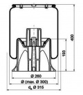 FUELLE SAF SCHMITZ PISTON PLASTICO