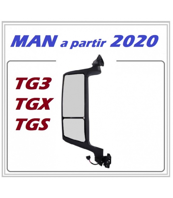 RETROVISOR MAN TGX-PRICIPAL ELECT-AUX.MANUAL CALEFACTADO