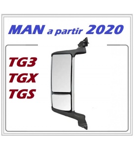 RETROVISOR ELECTRICO MAN TGS/TGX/TG3 Desde 2020-BRAZO CORTO