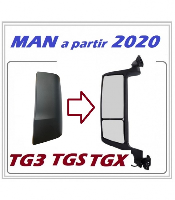 TAPA RETROVISOR MAN TGX/TGS 2021