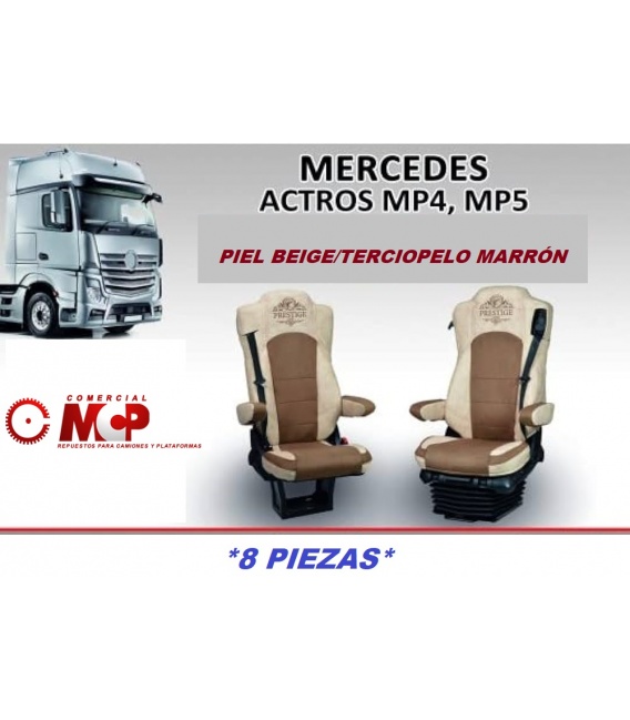 FUNDAS ASIENTOS MERCEDES ACTROS MP4/MP5 Desde 2011