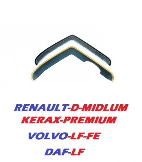 DEFLECTORES VENTANILLAS VOLVO LF/FE-DAF LF-RENAULT D/MIDLUM/KERAX/PREMIUM