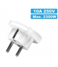 ADAPTADOR ENCHUFE 10A 250V 2300W UNIVERSAL