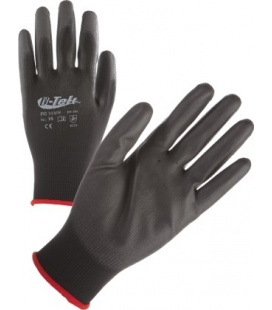 GUANTES NYLON NEGRO