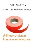 50 Mettros adhesivo reparar placas traseras