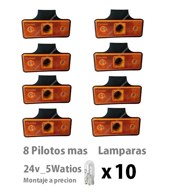 LOTE PILOTOS LAMPARAS