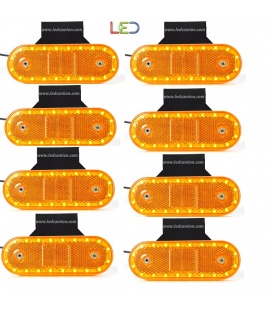 8 PILOTOS 10 LEDS 24V/12V