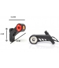 PILOTO 21LEDS/12V/24V BRAZO CORTO