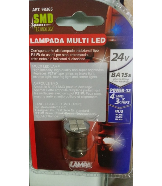 LAMPARA LED 5W 4LEDS