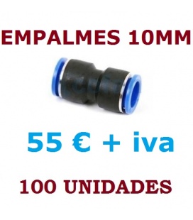 EMPALMES RAPIDOS 10 MM (100 UNIDADES)