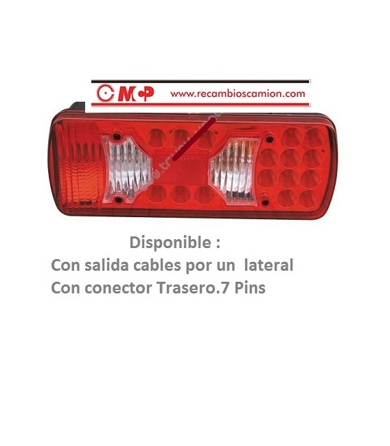 PILOTO SCANIA LEDS & LAMPARAS