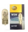 LAMPARA W5W 24V CRISTAL HELLA